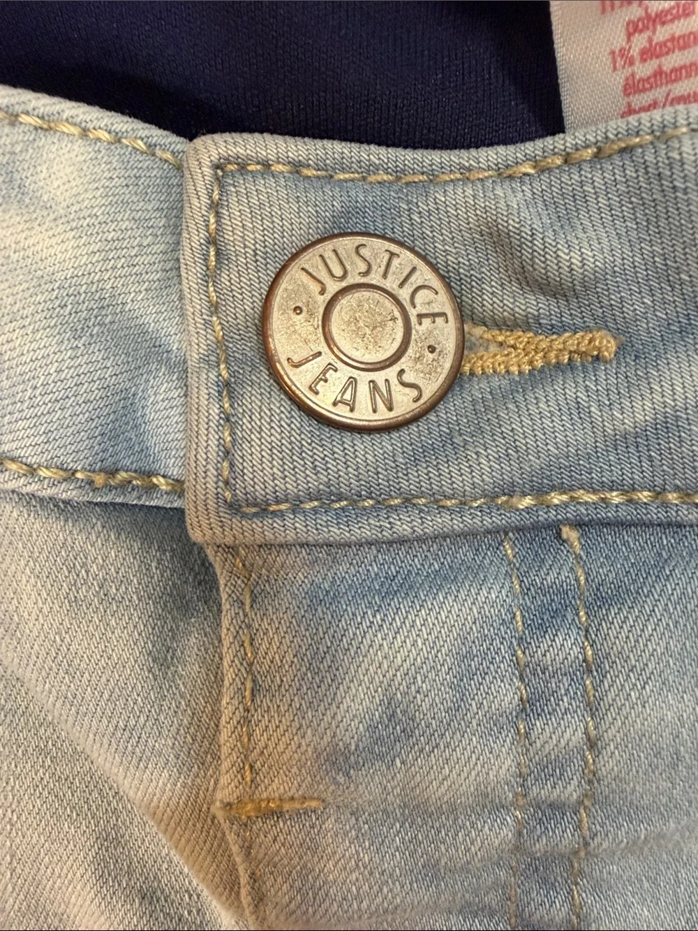 Justice girls size